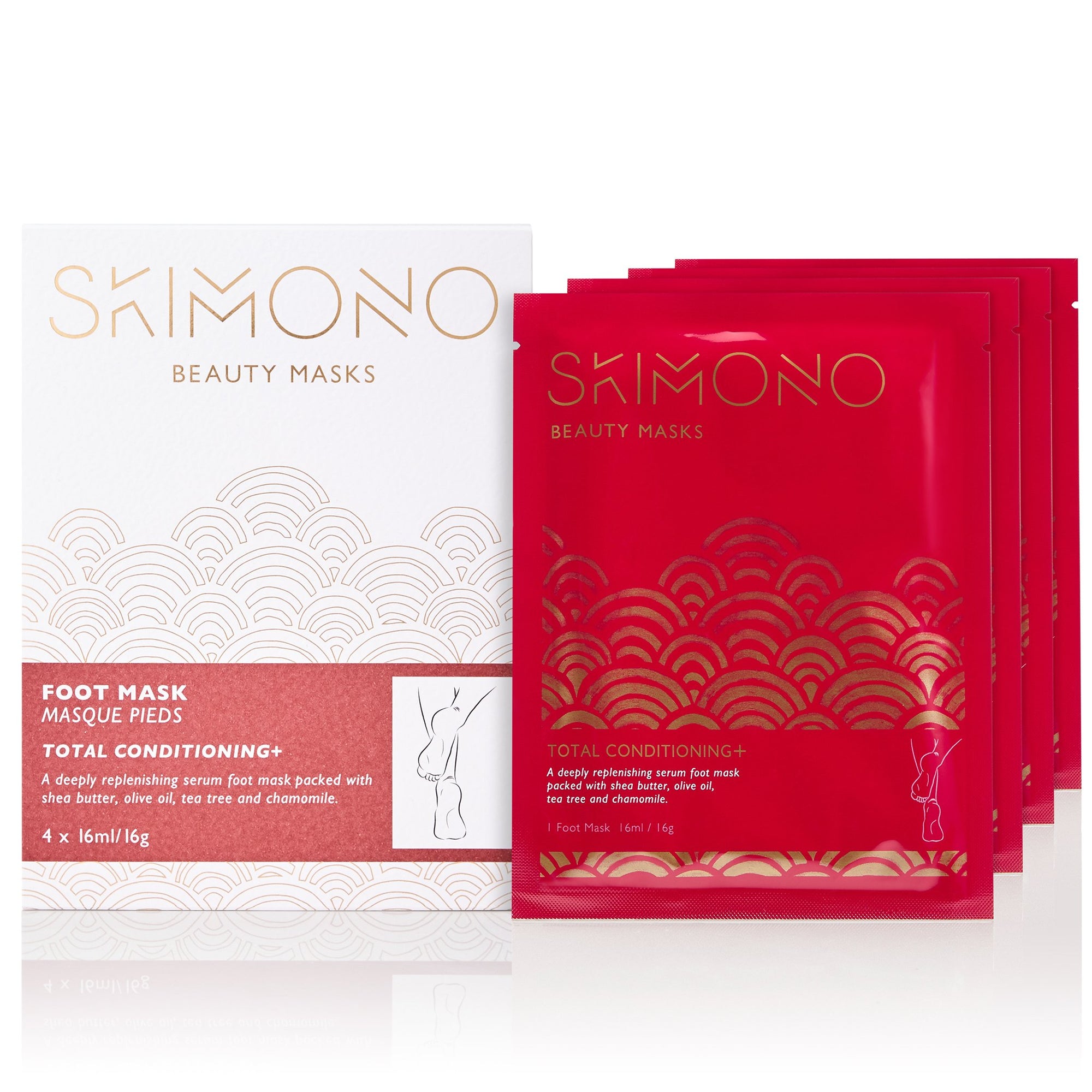 Super Set: Anti-Ageing+ Masks For Face, Hands &amp; Feet (12 Pack)