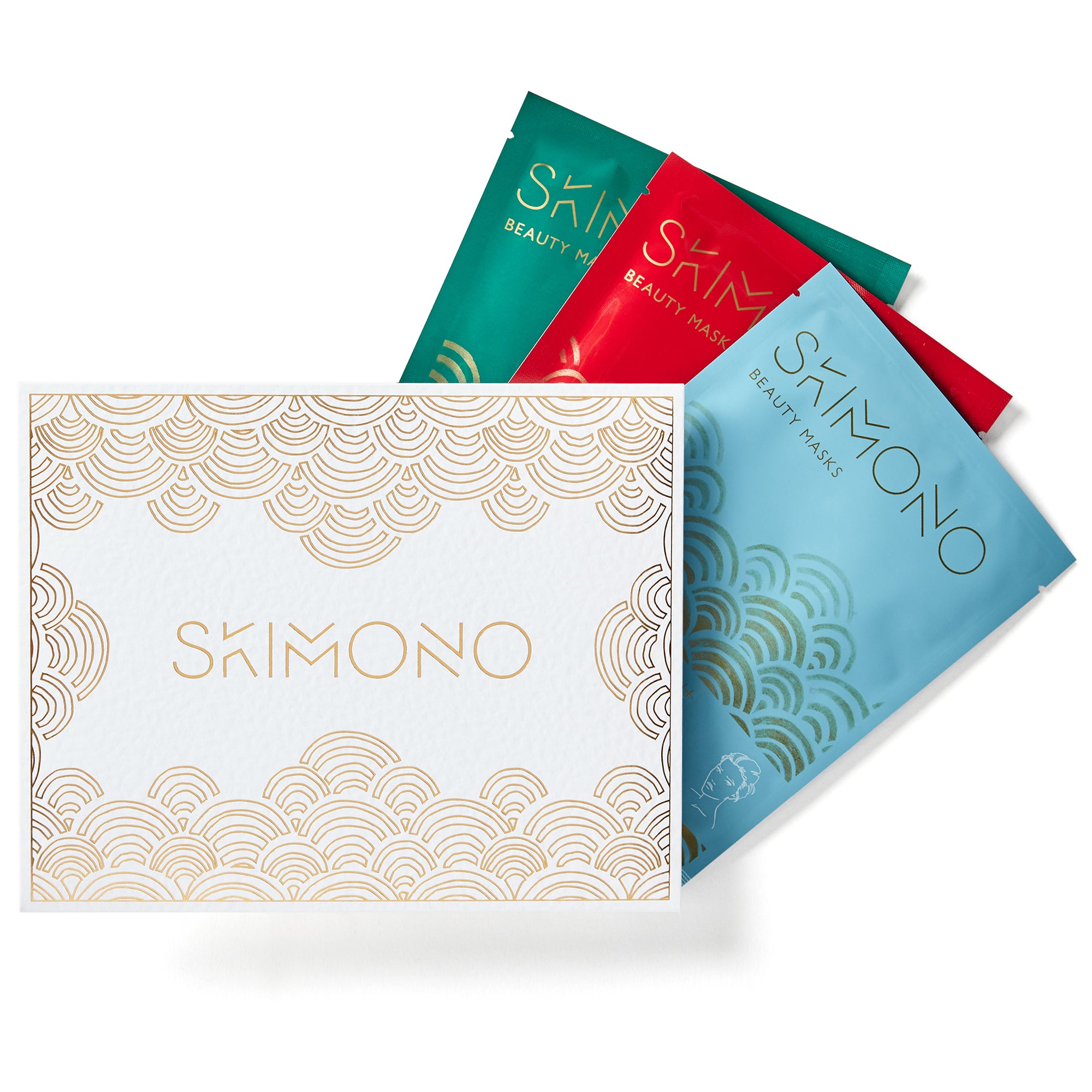 Skimono Advanced Moisturisation+ Indulgence Set: Face, Hand & Foot Masks (3 Pack)