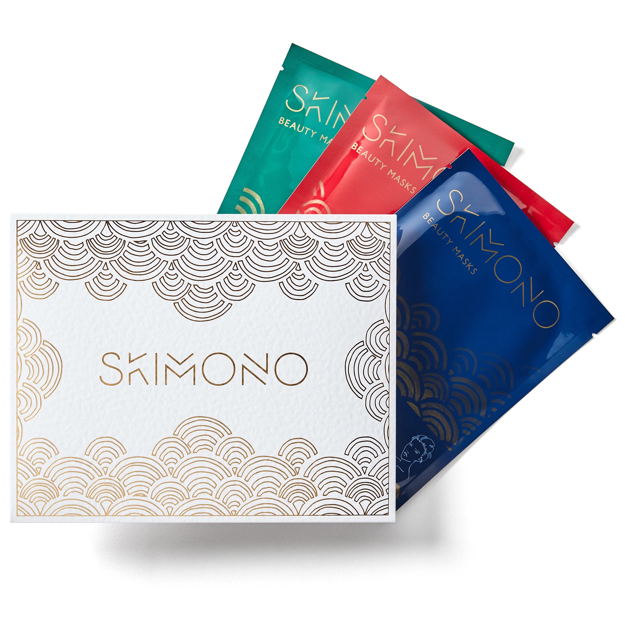 Skimono Anti-Ageing+ Indulgence Set: Face, Hand & Foot Masks (3 Pack)